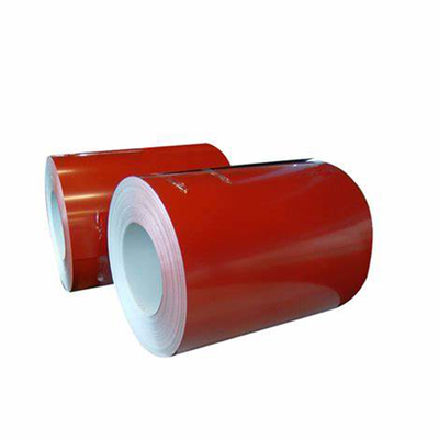 Красные PPGL свертывают спиралью настилать крышу Prepainted DX51D катушка покрытая цветом стальная