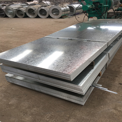 Окунутые горячие оцинковывают покрытую плиту SGCC Z275 катушки Gi гальванизировали стальной лист с блесточкой