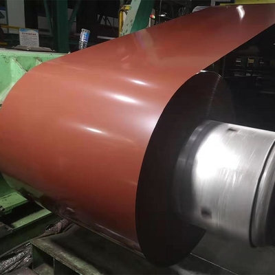 Prepainted гальванизированный цвет катушки PPGI стальной покрыл настилать крышу крен 1250mm листа