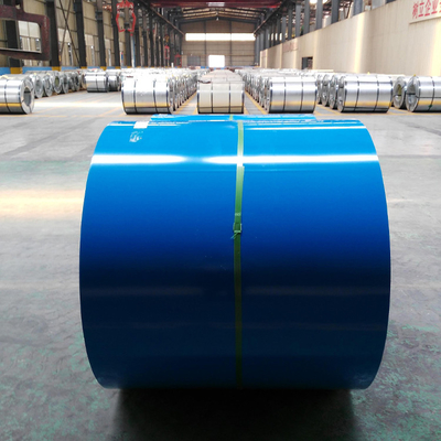 Холодное Prepainted PPGI PPGL гальванизировало стальную катушку голубой цинк цвета покрыл датчик 26