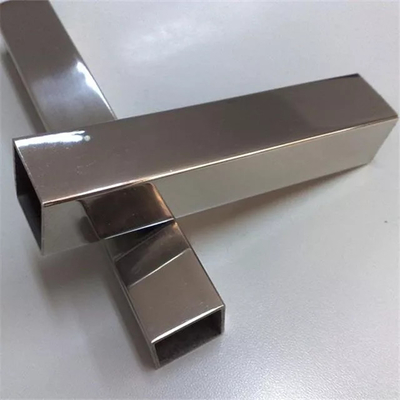 Двухшпиндельный отполированный квадрат трубки утюга SS 304L 316L Inox трубы нержавеющей стали 30mm