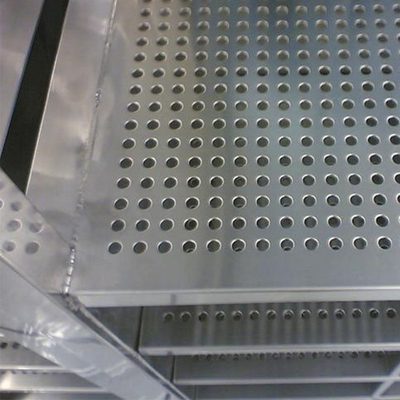 Плита листа нержавеющей стали ASTM 304 пефорированная горячекатаная вокруг отверстия 10mm