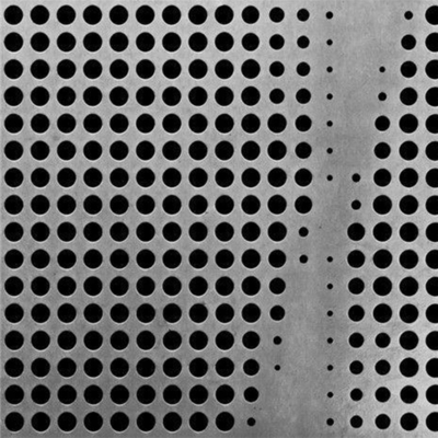 Плита листа нержавеющей стали ASTM 304 пефорированная горячекатаная вокруг отверстия 10mm