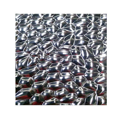 304 покров из сплава цвета золота листа нержавеющей стали 0.15mm пульсации воды 316L Роза декоративный