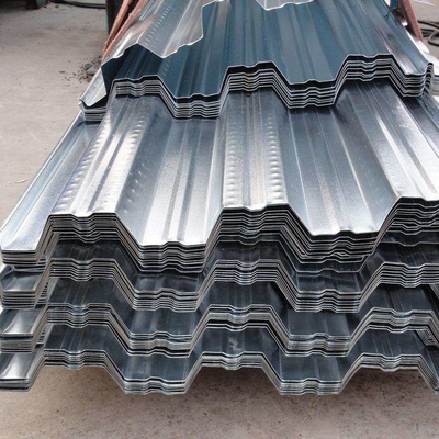 Красное 40g гальванизировало стальную рифленую панель 120cm AISI крыши