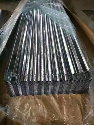 PPGI гальванизировало рифленый металл настилая крышу 0.02mm DX51D ASTM